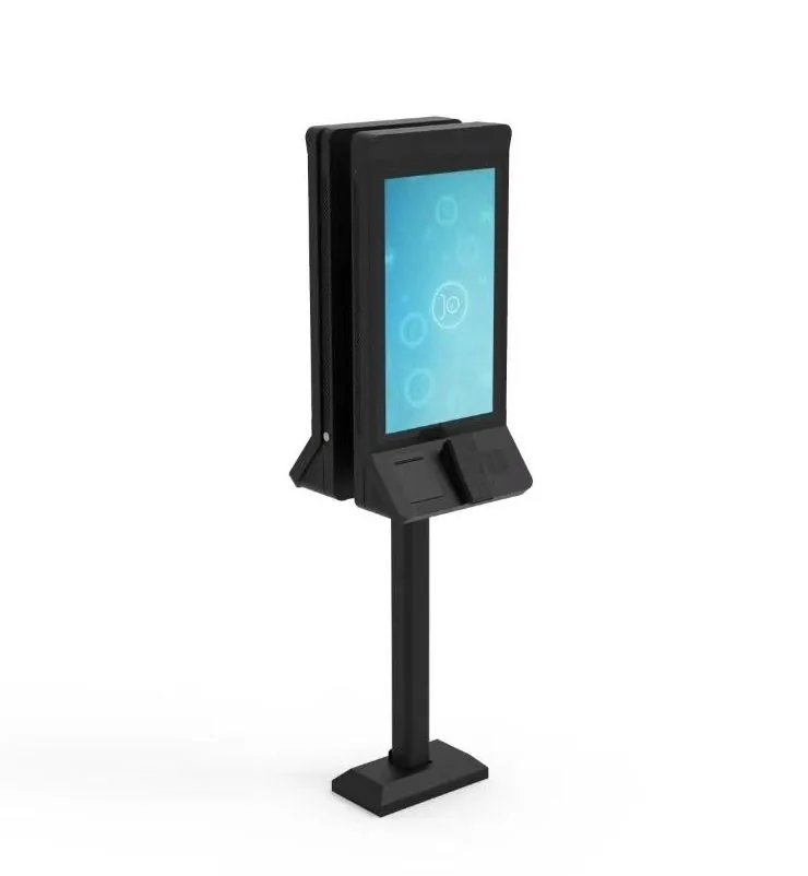 עמדת קיוסק SelfPos70Black ‎32"‎ דו־צדדית